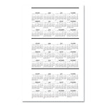 Memo Size Daily Appointment Book with 15-Minute Schedule, 8 x 5, Black Cover, 12-Month (Jan to Dec): 2025