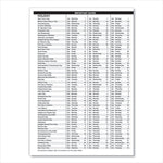 24/7 Recycled Daily Appointment Book/Monthly Planner, 10 x 7, Black Cover, 12-Month (Jan to Dec): 2025