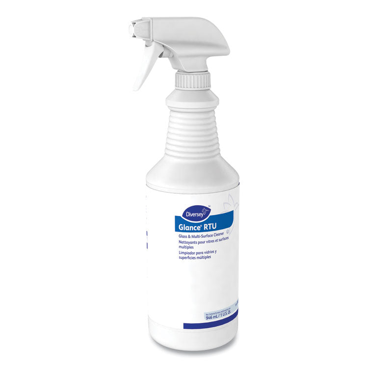 Glance Glass And Multi-Surface Cleaner, Original, 32oz Spray Bottle