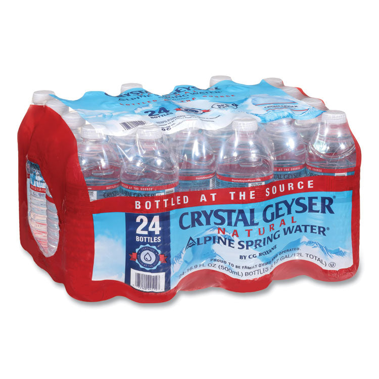 Alpine Spring Water, 16.9 oz Bottle, 24/Carton