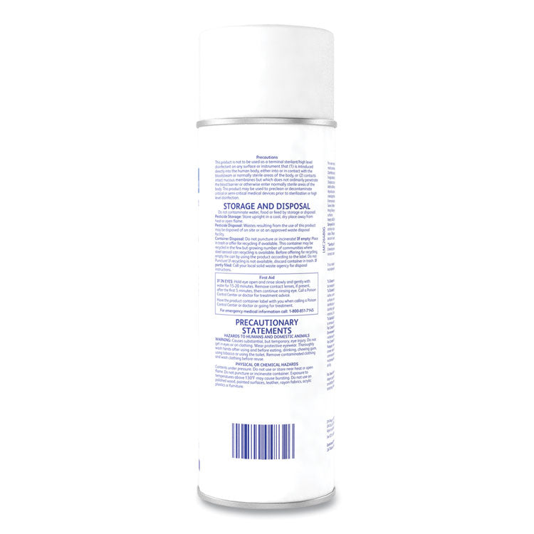 End Bac Ii Spray Disinfectant, Fresh Scent, 15 Oz Aerosol Spray, 12/carton
