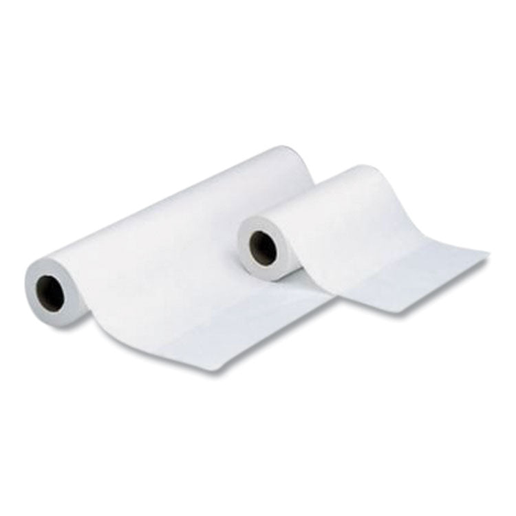 Choice Headrest Paper Roll, Smooth-Finish, 8.5" X 225 Ft, White, 12/carton