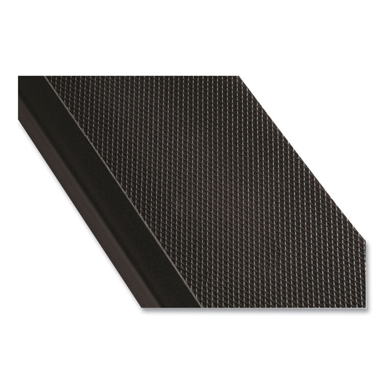 Gel Wrist Rest for Standing Desks, 30.13 x 3.25, Black