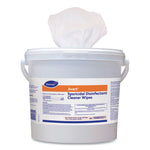 Avert Sporicidal Disinfectant Cleaner Wipes, 1-Ply, 11 x 12, Chlorine Scent, 160/Canister, 4 Canisters/Carton