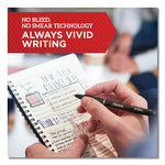 S-Gel High-Performance Gel Pen, Retractable, Bold 1 Mm, Blue Ink, Black Barrel, Dozen