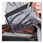 S-Gel High-Performance Gel Pen, Retractable, Medium 0.7 Mm, Blue Ink, Black Barrel, Dozen