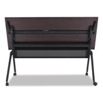 Reversible Laminate Table Top, Rectangular, 59.5w X 23.63,medium Cherry/mahogany