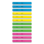 Non-Shatter Flexible Ruler, Standard/metric, 12" (30 Cm) Long, Plastic, Assorted Translucent Colors, 12/box