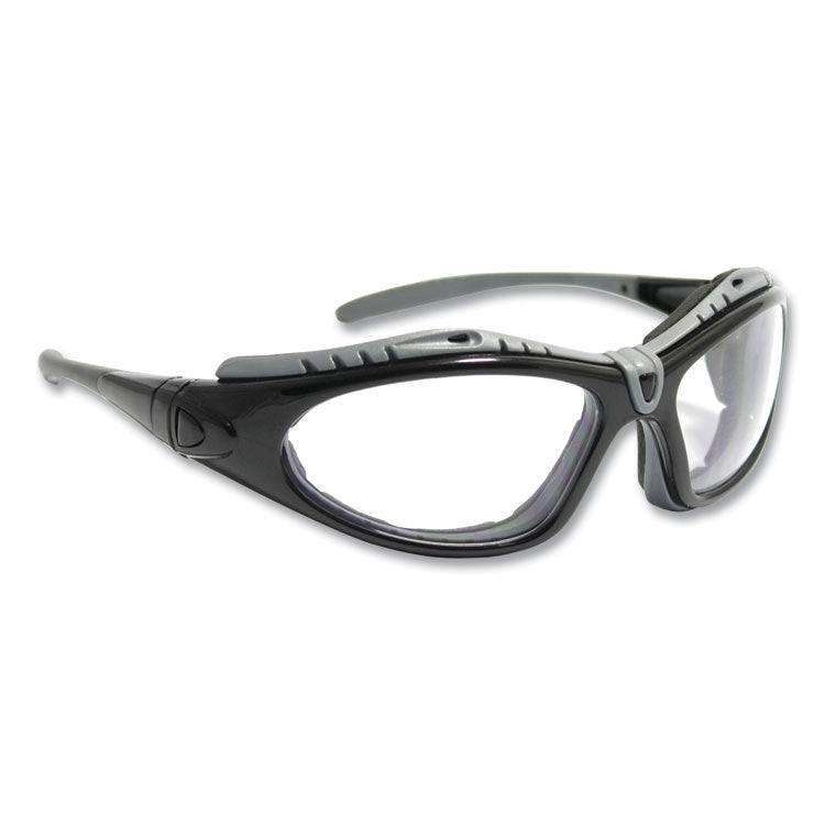 Optical Fuselage Safety Goggles, Black Frame, Clear Lens