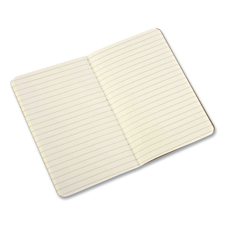 Cahier Journal, 1-Subject, Narrow Rule, Brown Kraft Cover, (32) 5.5 x 3.5 Sheets, 3/Pack