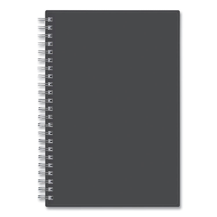Passages Weekly/Monthly Planner, 8 x 5, Charcoal Cover, 12-Month (Jan to Dec): 2025