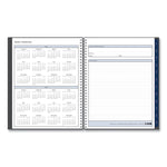 Passages Weekly/Monthly Planner, 11 x 8.5, Charcoal Cover, 12-Month (Jan to Dec): 2025