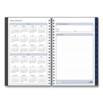 Passages Weekly/Monthly Planner, 8 x 5, Charcoal Cover, 12-Month (Jan to Dec): 2025