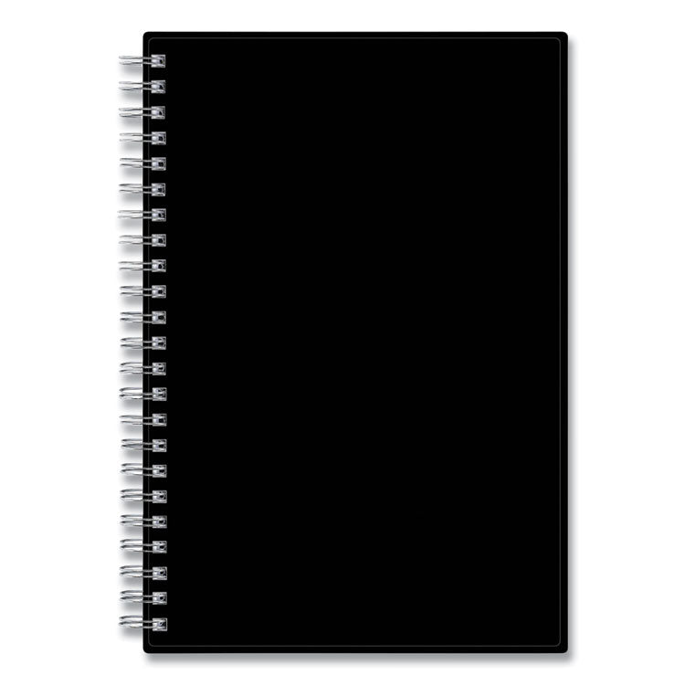 Enterprise Weekly/Monthly Planner, 8 x 5, Black Cover, 12-Month (Jan to Dec): 2025