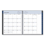 Passages Monthly Planner, 10 x 8, Charcoal Cover, 12-Month (Jan to Dec): 2025