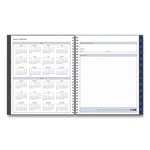 Passages Monthly Planner, 10 x 8, Charcoal Cover, 12-Month (Jan to Dec): 2025