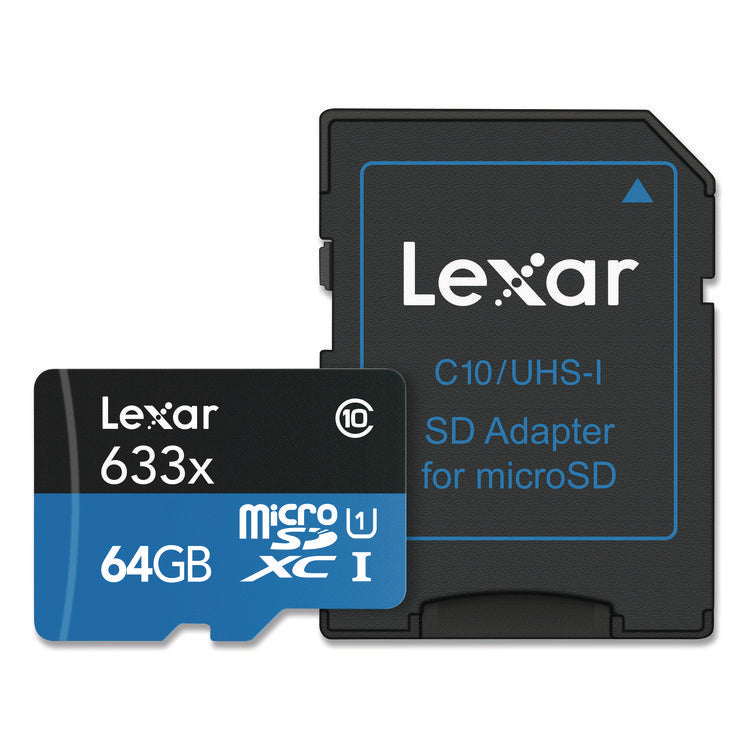 Microsdxc Memory Card, Uhs-I U1 Class 10, 64 Gb