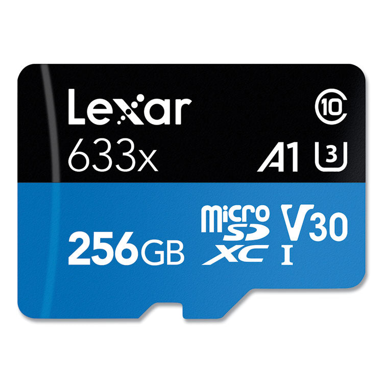 Microsdxc Memory Card, Uhs-I U1 Class 10, 256 Gb
