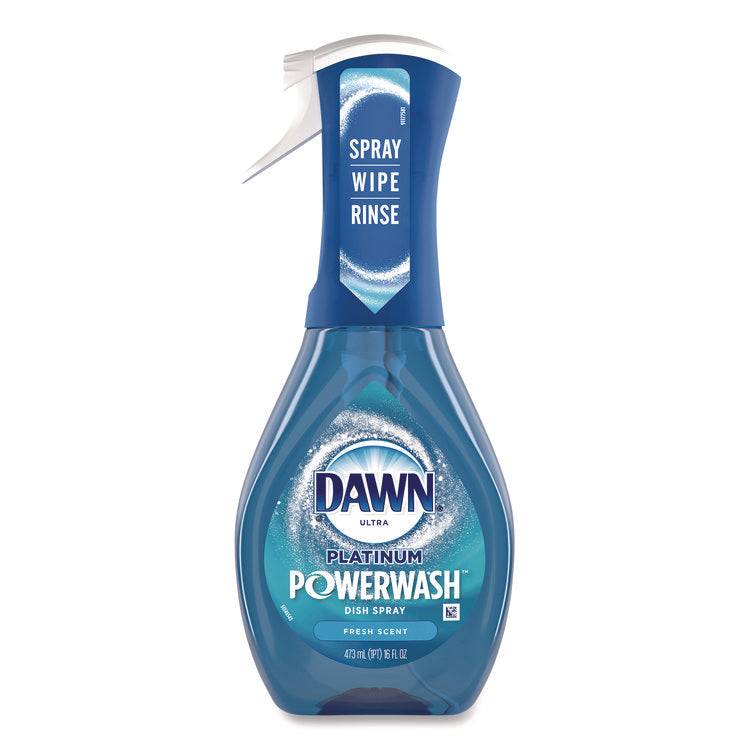 Platinum Powerwash Dish Spray, Fresh Scent, 16 Oz Spray Bottle