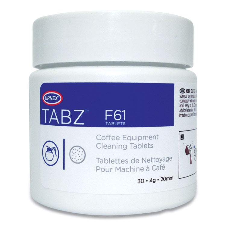Tabz Coffee Equipment Cleaning Tablets, 0.14 Oz Tablet, 30 Tablets/jar