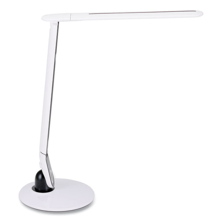Color Changing LED Desk Lamp with RGB Arm, 18.12" High, White
