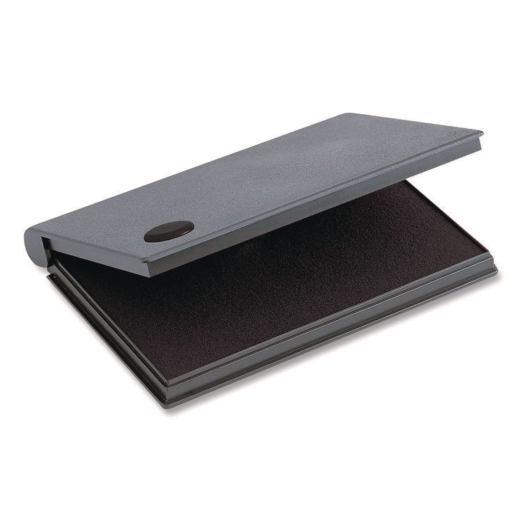 2000 Plus One-Color Felt Stamp Pad, #2, 6.25" X 3.5", Black