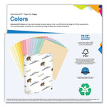 Colors Print Paper, 20 lb Bond Weight, 11 x 17, Blue, 500/Ream