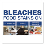 Disinfecting Cleaner with Bleach, Fresh Scent, 32 oz Bottles, 8 Bottles and 2 Trigger Sprayers/Carton