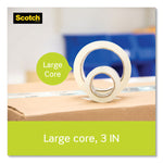 Sure Start Packaging Tape With Dispenser, 3" Core, 1.88" X 38.2 Yds, Clear