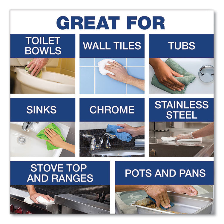 Cleaner with Bleach, Liquid, (3) 1 gal Bottle, (1) Empty Bottle, (1) Trigger Sprayer/Carton