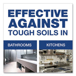 Cleaner with Bleach, Liquid, (3) 1 gal Bottle, (1) Empty Bottle, (1) Trigger Sprayer/Carton