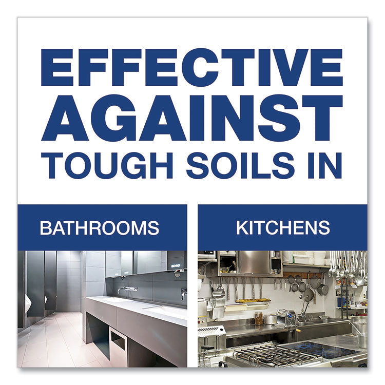 Cleaner with Bleach, Liquid, (3) 1 gal Bottle, (1) Empty Bottle, (1) Trigger Sprayer/Carton