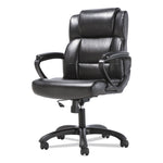 Mid-Back Executive Chair, Supports Up To 225 Lb, 19" To 23" Seat Height, Black