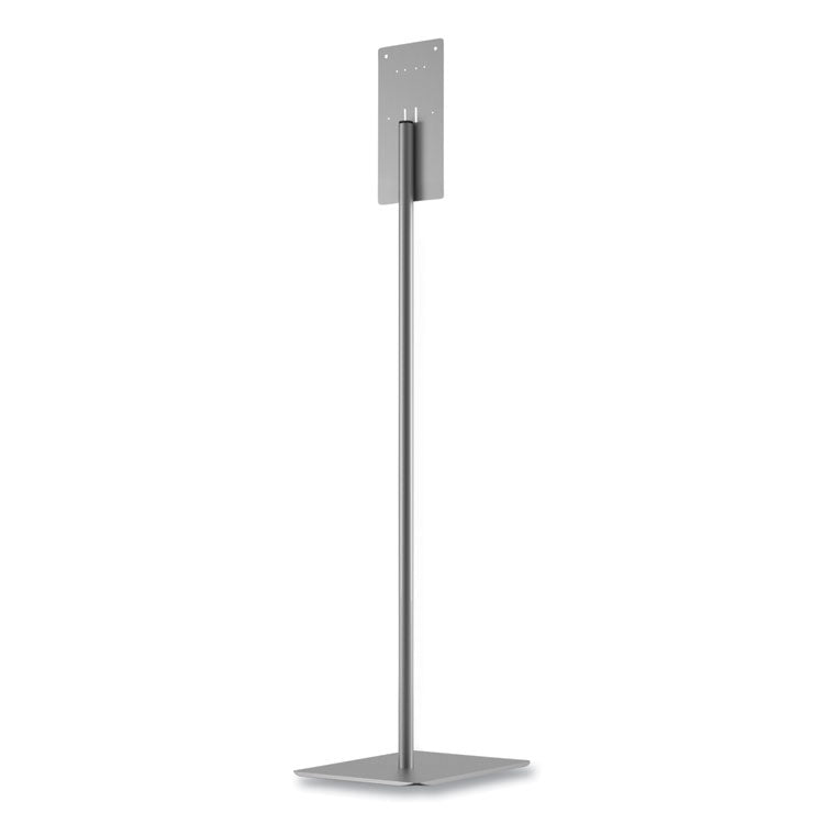 Hand Sanitizer Station Stand, 12 X 16 X 54, Silver