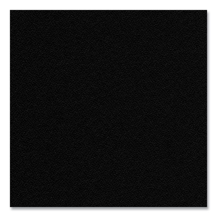 VL606 Stacking Guest Chair without Arms, Fabric Upholstery, 21.25" x 21" x 32.75", Black Seat, Black Back, Black Base