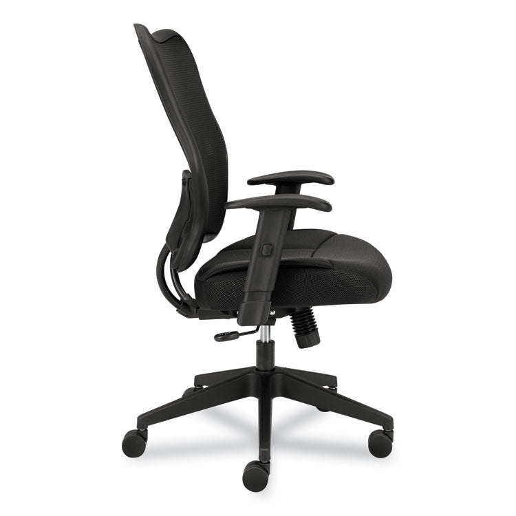Vl702 Mesh High-Back Task Chair, Supports Up To 250 Lb, 18.5" To 23.5" Seat Height, Black