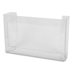 Clear Plexiglas Disposable Glove Dispenser, 3-Box, Plexiglas, Clear, 18 x 3.75 x 10