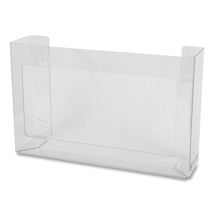 Clear Plexiglas Disposable Glove Dispenser, 3-Box, Plexiglas, Clear, 18 x 3.75 x 10