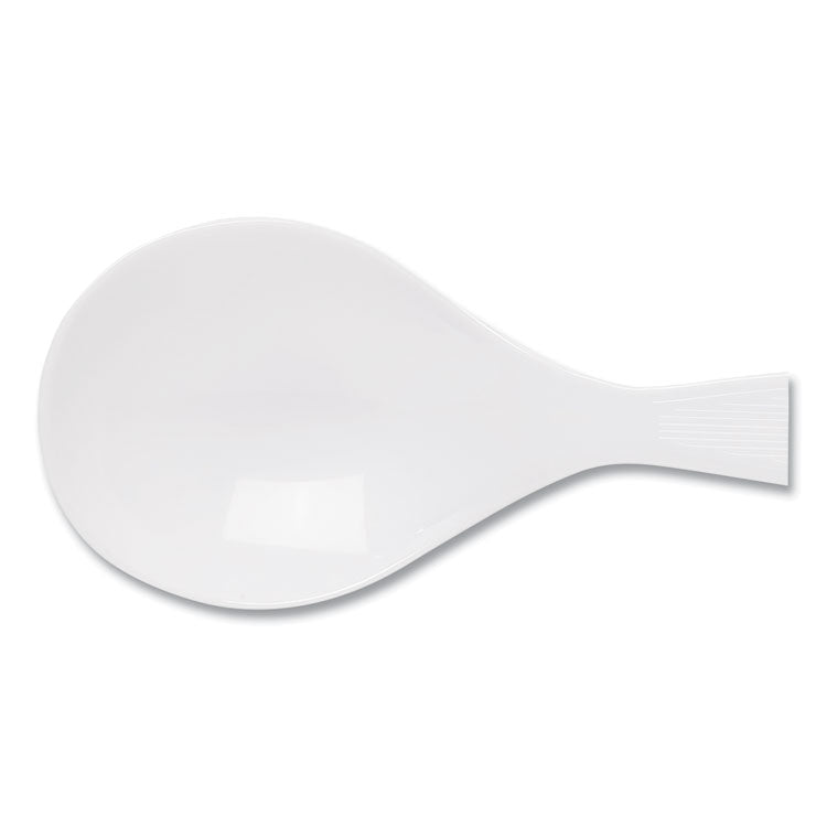 Plastic Cutlery, Heavyweight Soup Spoon, White, 1,000/Carton