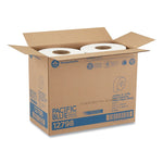 Jumbo Jr. Bathroom Tissue Roll, Septic Safe, 2-Ply, White, 3.3" x 1,000 ft, 8 Rolls/Carton