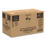 Foam Drink Cups, 12 oz, Squat, White, 1,000/Carton