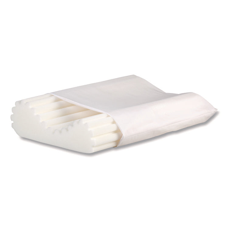 Econo-Wave Pillow, Standard, 22 X 5 X 15, White