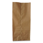 Grocery Paper Bags, 6# Size, 35# Basis Weight, 5.88" x 3.63" x 11", Kraft, 500/Bundle