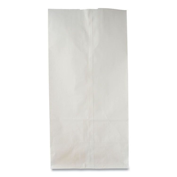 Grocery Paper Bags, 6# Size, 35# Basis Weight, 5.88" x 3.63" x 11", White, 500/Bundle