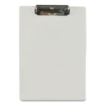 Acrylic Clipboard, 0.5" Clip Capacity, Holds 8.5 x 11 Sheets, Clear