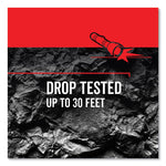 Virtually Indestructible Led Headlight, 3 Aaa Batteries (included), 30 M Projection, Black