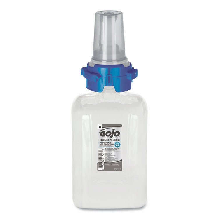 HAND MEDIC Professional Skin Conditioner for Industrial Environments, Refill for GOJO ADX-7 Dispenser, 685 mL, 4/Carton