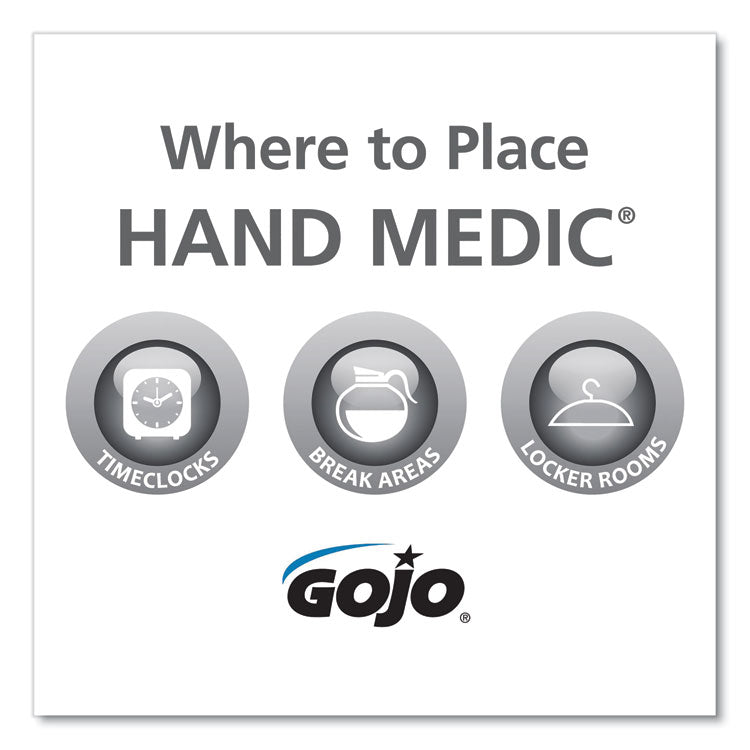 HAND MEDIC Professional Skin Conditioner for Industrial Environments, Refill for GOJO ADX-7 Dispenser, 685 mL, 4/Carton