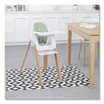 Fashionmat Chair Mat, Rectangular, 35 X 40, Diamonds