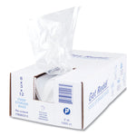 Food Bags, 64 oz, 6" x 3" x 12", Clear, 1,000/Carton